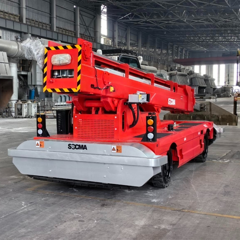 Транспортное средство для обслуживания печей SOCMA HNBZ8512 для сталелитейных заводов и литейных цехов