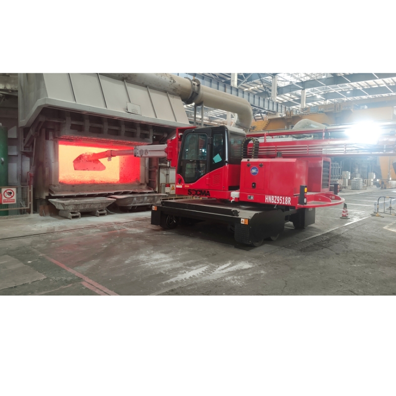 Транспортное средство для обслуживания печей SOCMA HNBZ9518R для сталелитейных заводов и литейных цехов